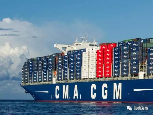 达飞轮船(cma cgm)拥有全球第三大的货运船队,海运量占全球的11%以上