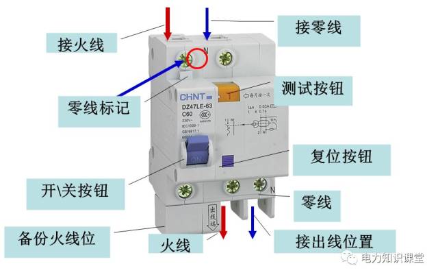 电度表与空气开关的图形符号