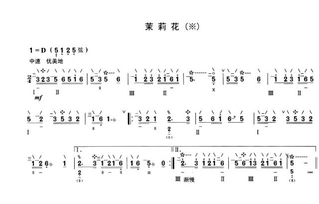 陈珂米-从零开始学琵琶 第12课一级曲目《茉莉花》