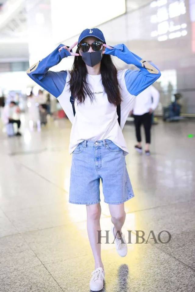 几周不见景甜瘦成竹竿,张歆艺这是真怀孕了?