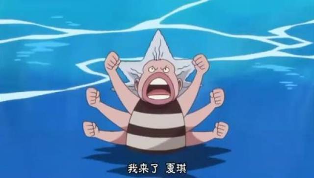 六刀流的剑士是一位名字叫小八的章鱼鱼人,他原来是恶龙海贼团的成员