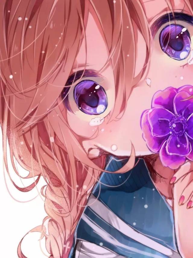 动漫古风女生哭泣头像