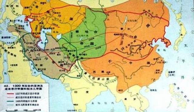 蒙古人二次西征,席卷俄罗斯,波兰,匈牙利,一直打到多瑙河才回图片