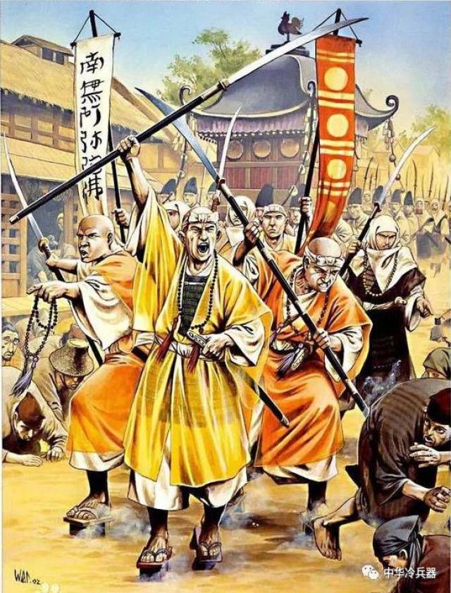 刀刃似鸡尾,日本薙刀竟是寺庙僧兵的重要