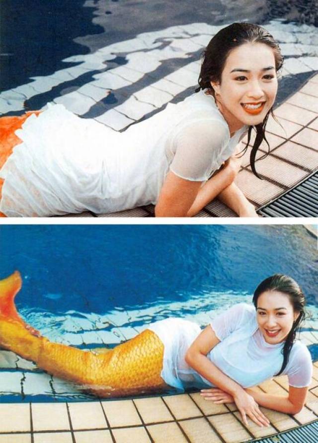 钟丽缇24岁旧照曝光,扮美人鱼身姿曼妙超性感,容貌竟没有变化