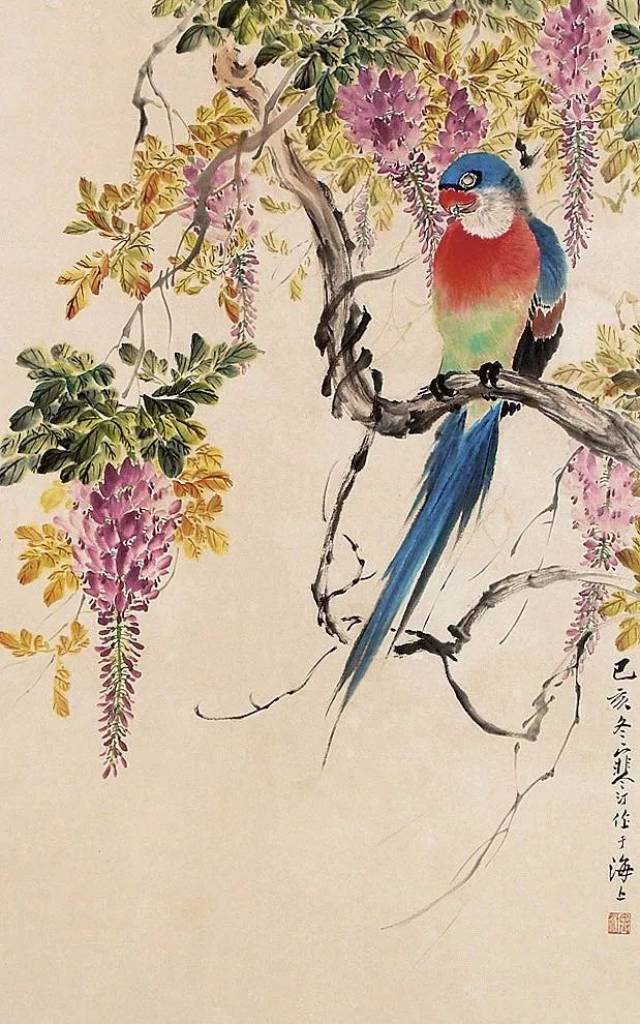 精美绝伦|江寒汀工笔花鸟画合辑(190幅大图)