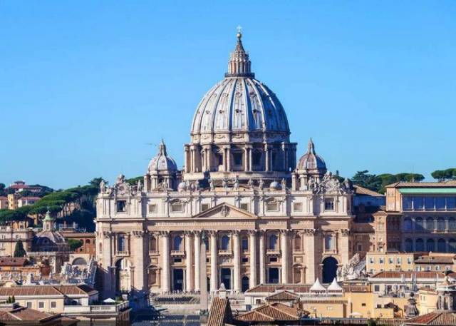 top5 圣彼得大教堂(basilicadi san pietro in vaticano)建于16世纪