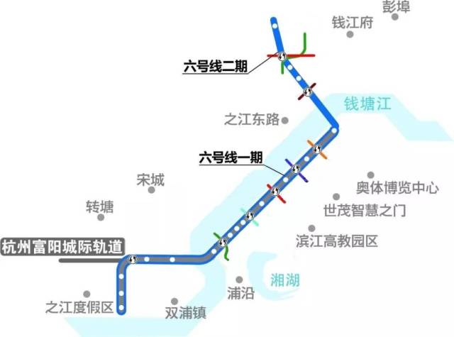 杭州地铁6号线站点,地点确定!快看你家门口有没有地铁