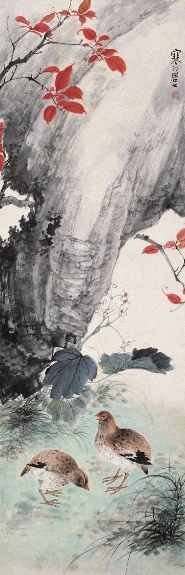 精美绝伦|江寒汀工笔花鸟画合辑(190幅大图)