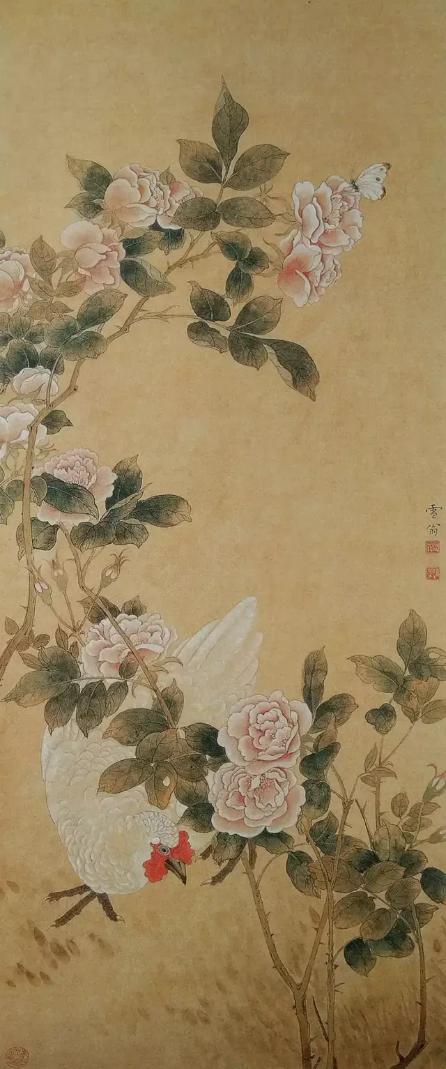 陈之佛一生创作500余幅作品,创造了中国花鸟画奇迹