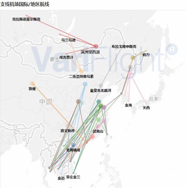 飞常准大数据:国内支线机场发展观察报告