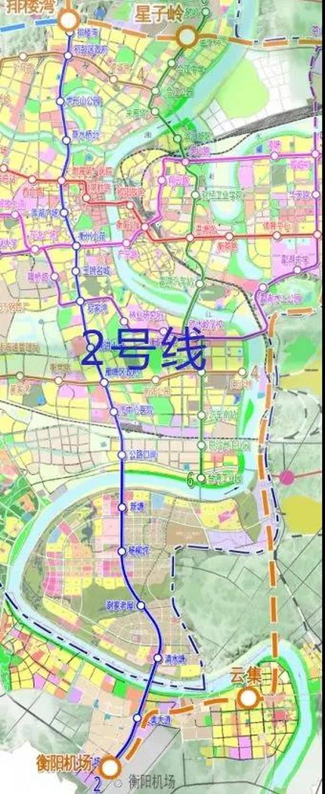 衡阳拟规划8条云轨路线!现途经站点全曝光,经过你家吗?