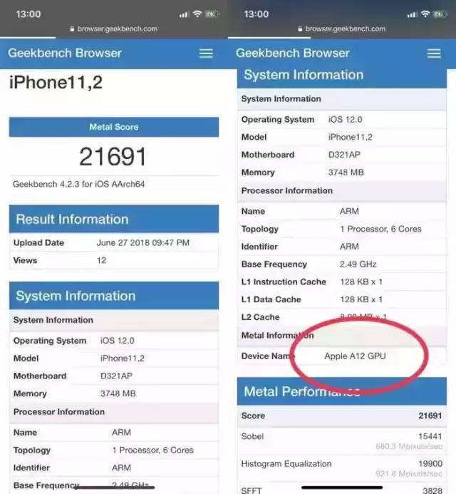 苹果a12处理器仍是性能怪兽,麒麟980惨遭虐!