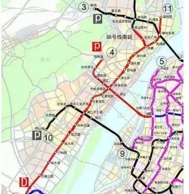 提到今年将开工建设仙新路过江通道,且仙新路过江通道已圈定"桥梁"