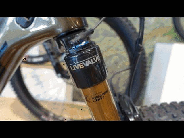 photo:eurobike ▲ fox最新款live value spotted:尽管fox官方声称
