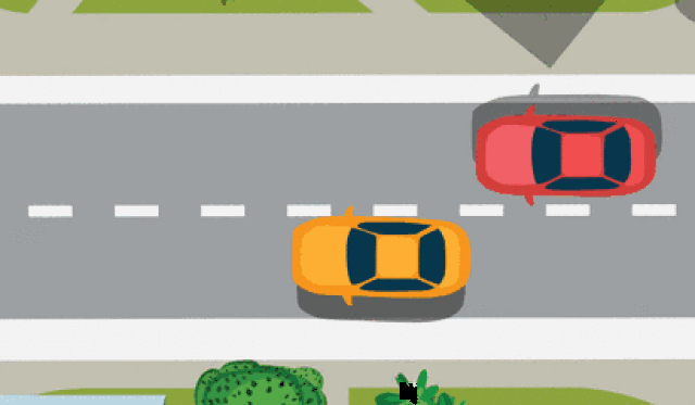 机动车行经没有交通信号的道路时,遇行人横过道路,应当避让;遇老年人