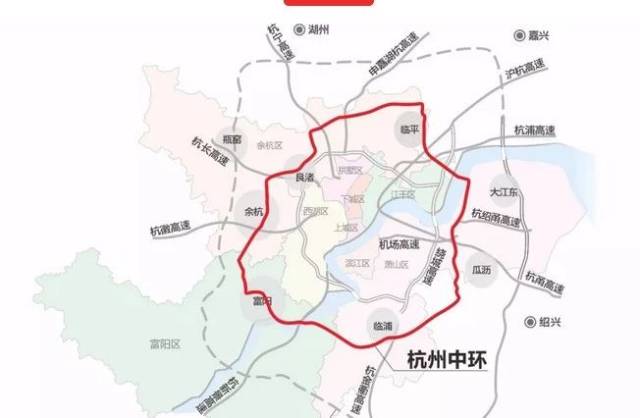 富阳段采用g329,g320走廊,经富阳里山,东洲,高桥进入余杭.