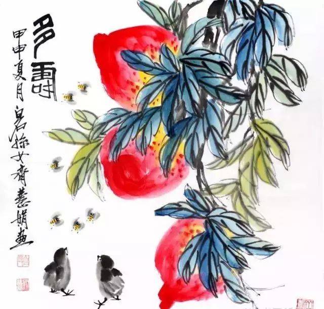 齐慧娟作品(有鱼)