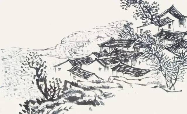 山水画之点景法攻略