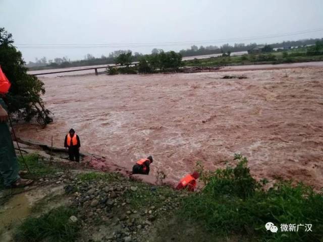 11特大暴雨洪灾民生篇】暴雨后,广汉交通路况,水电气,卫生防疫信息都