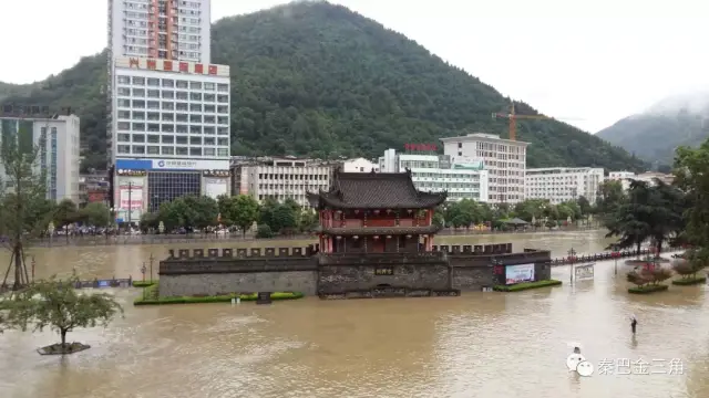 暴雨洪水致陕西略阳,宁强县受灾严重!