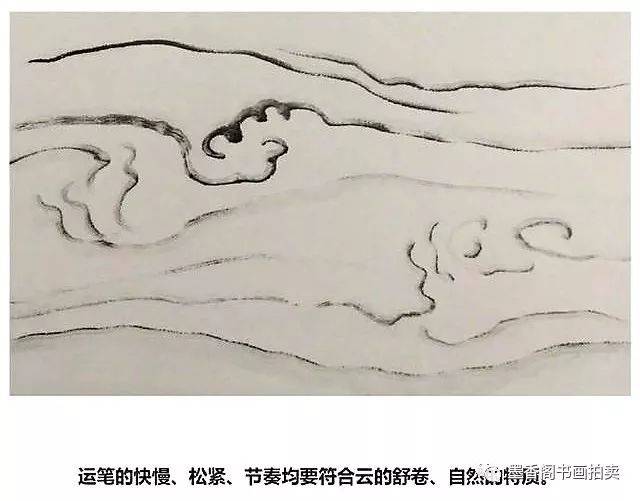 国画山水|云的画法!