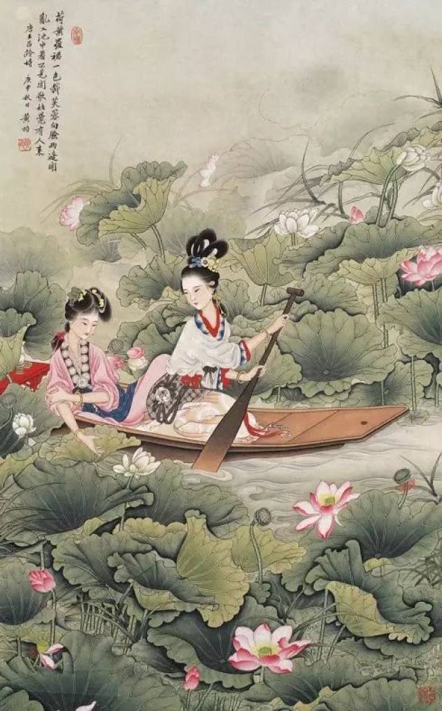 黄均工笔人物画欣赏(100幅)