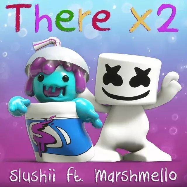 2016年,slushii和棉花糖marshmello(top 100 djs #10)合作《what u 2