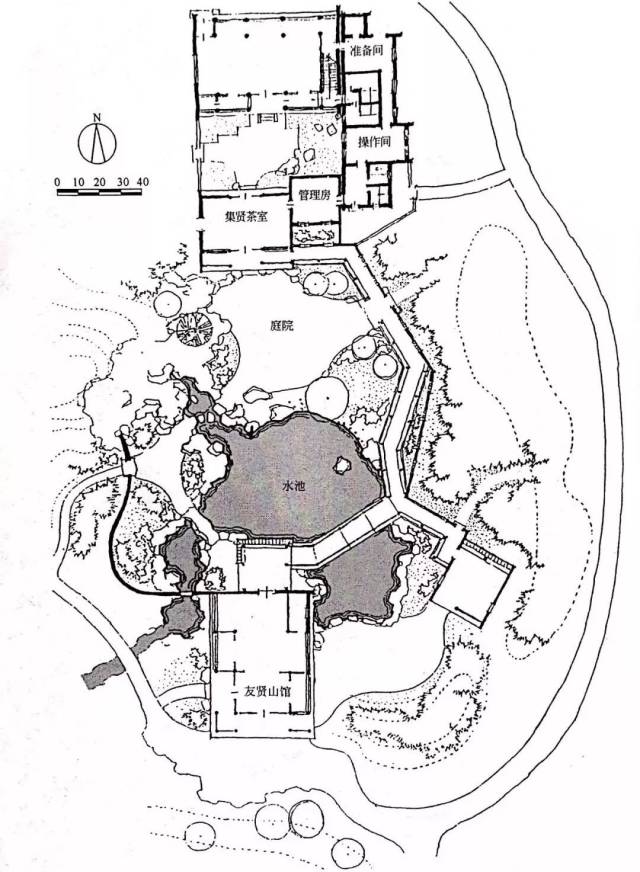 【分享】南北方经典园林平面图