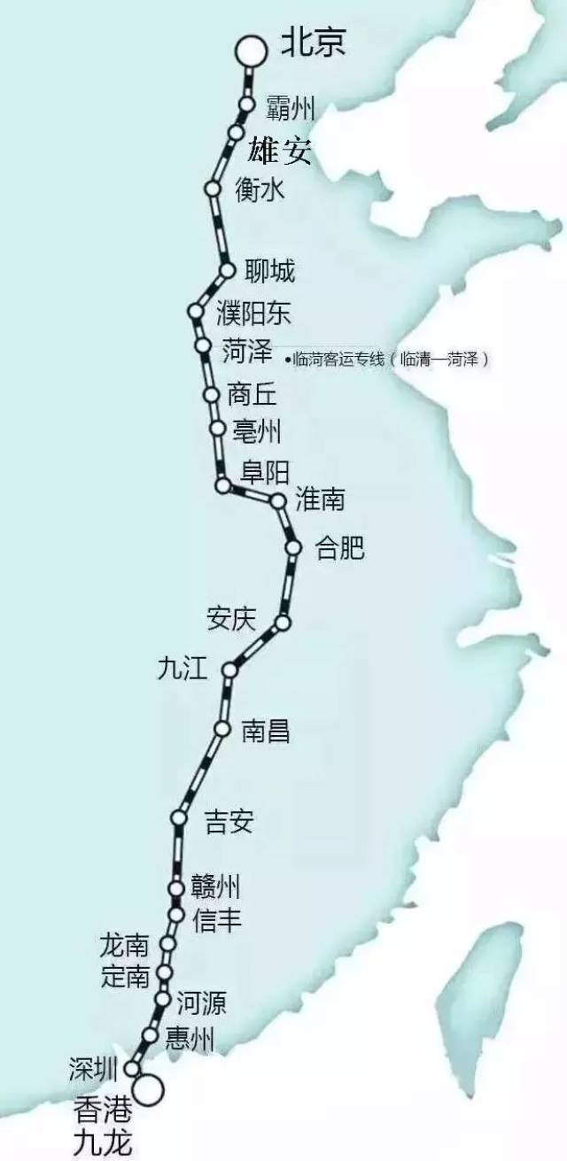 而 西段也有实质性进展,线路将从阜阳河南淮滨,潢川,光山,新县