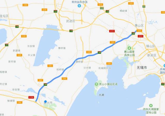 锡宜高速公路 是江苏省干线公路网"四纵四横四联"的第四联 路线全线