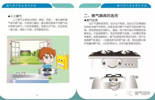 【安全常识】燃气用户安全用气手册宣传单,危险源于疏忽,安全用气