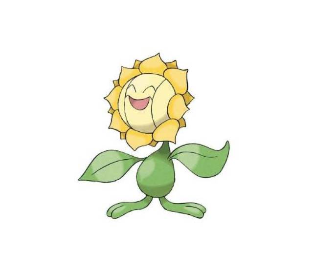 向日花怪虽然是向日葵,但是不知道为什么被分类为太阳宝可梦,,,可能