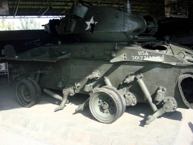 二战最优秀的轻型坦克就是它:m24霞飞轻型坦克