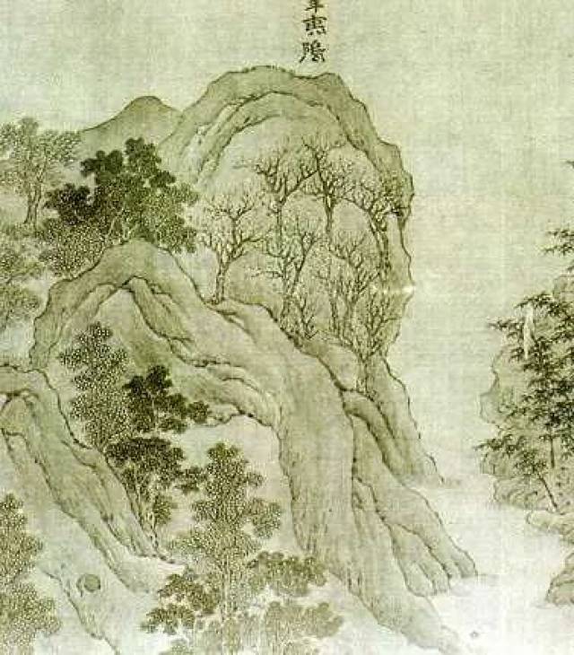 【绘画】诗人王维的画图片