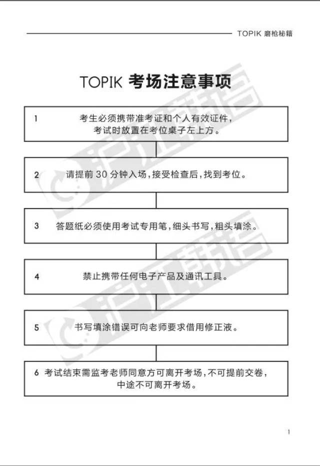 59届topik裸考救命锦囊:3分钟看完考试要点