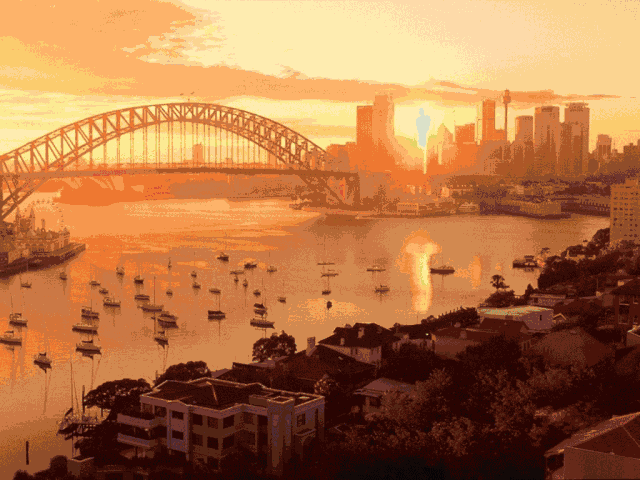 游船赏夜景   欣赏迷人的海港景色