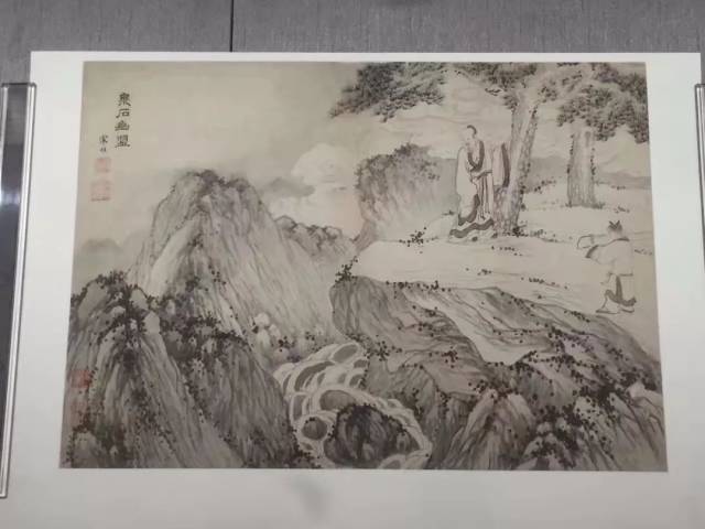 2017年4月30日 part/43 在苏州博物馆所见到的宋旭册页,笔墨精彩,更兼