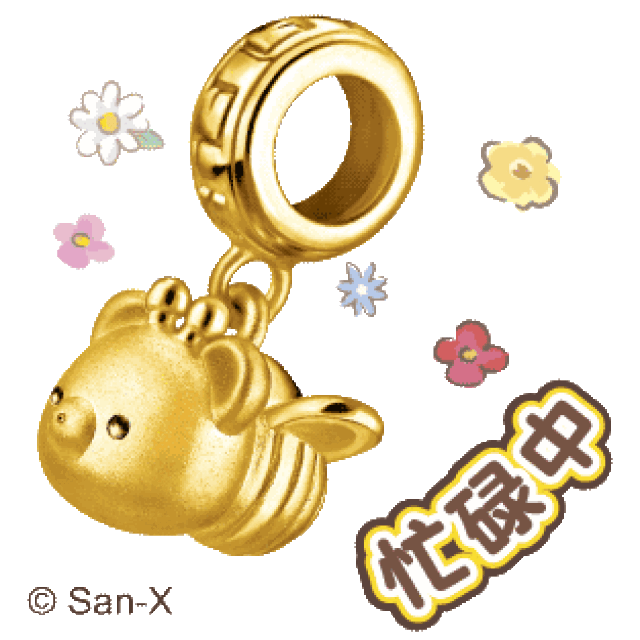 六福珠宝丨这里有一波萌萌哒「轻松小熊」表情包