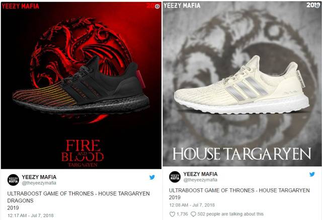 推特账号@the yeezy mafia ,提前预告——2019年,运动品牌阿迪达斯