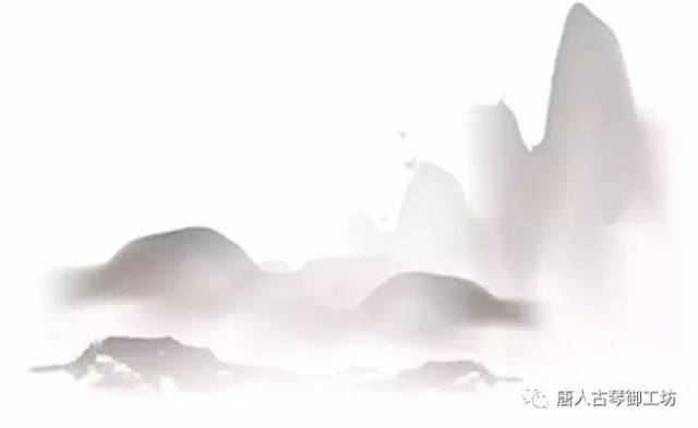 琴曲中, "天人合一"多现于意境, 大多描绘 山水与人之和谐.
