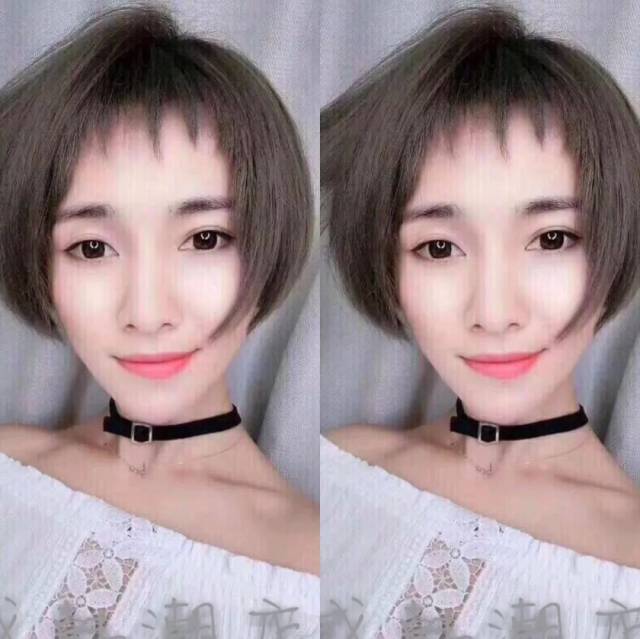超短个性刘海
