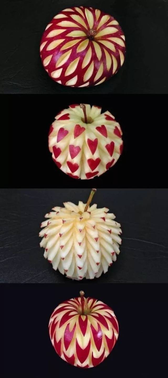 12个简单的水果雕花样式,让你捕获灵感