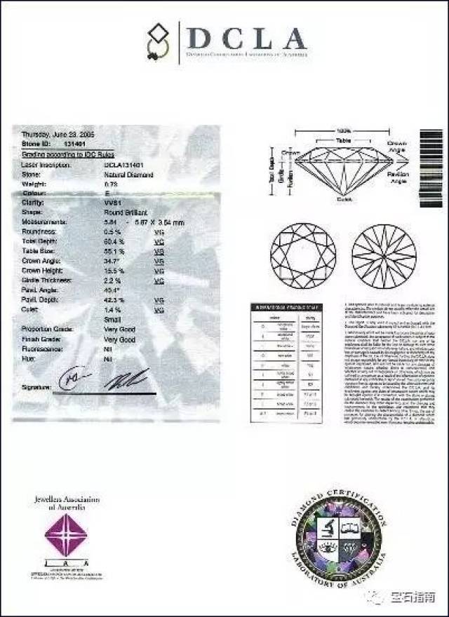 diamond certification laboratory of australia(澳大利亚钻石鉴定