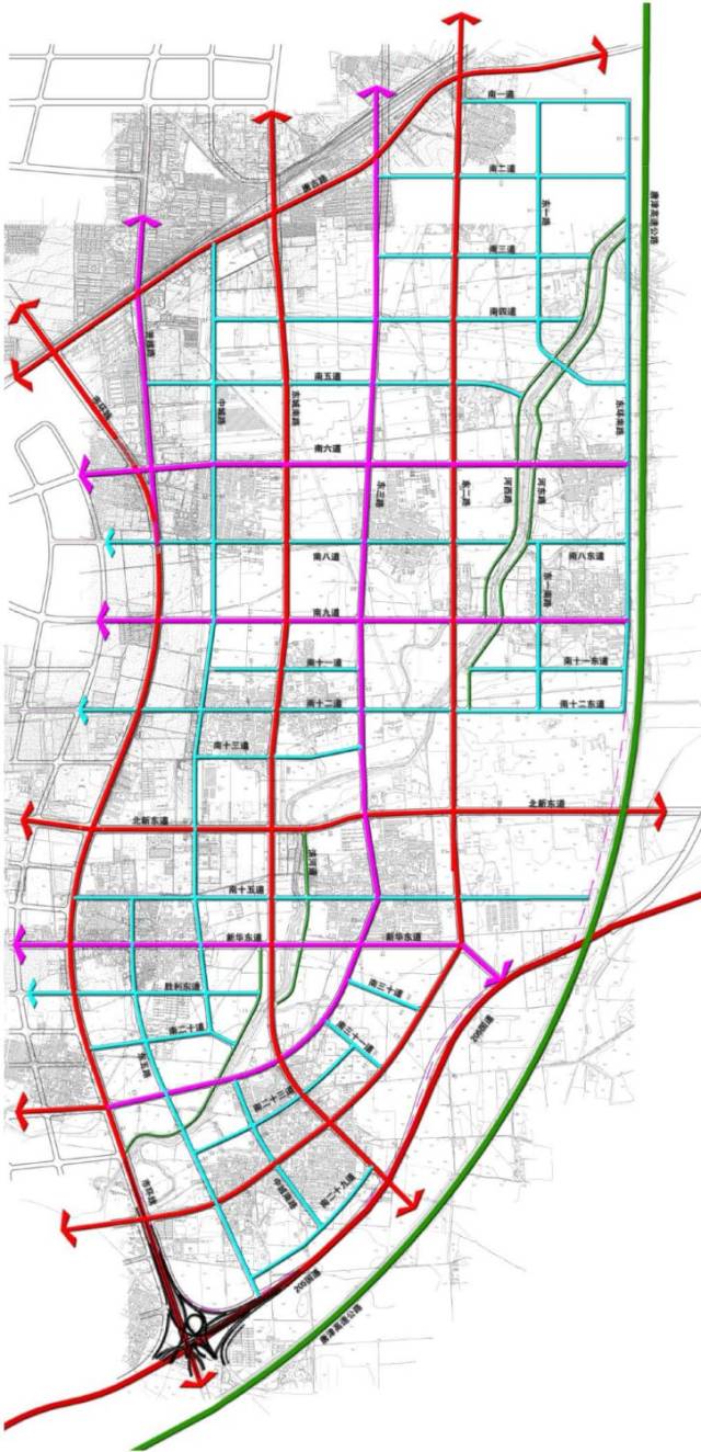 高新区依托唐山市区市管网建成了完善的基础设施体系,道路,供水