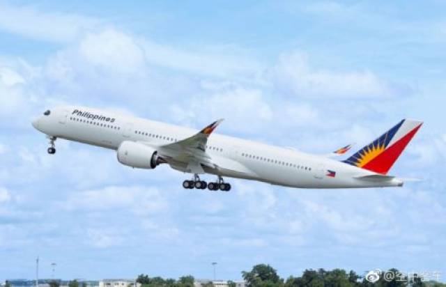 菲律宾航空接收其首架空客a350xwb宽体飞机