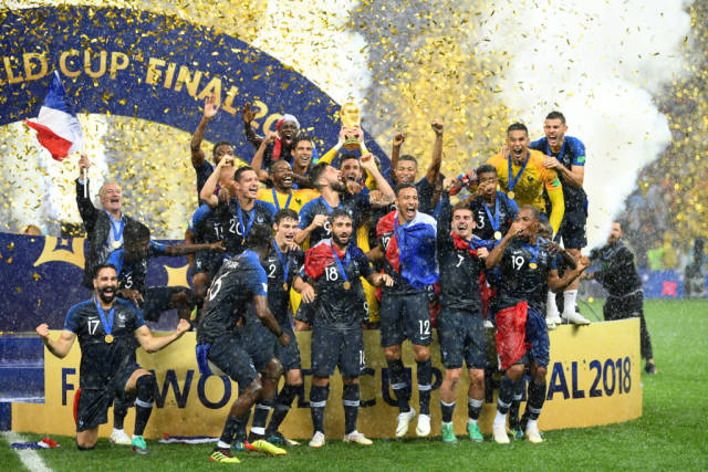法国队取得2018世界杯冠军,你猜中了吗?