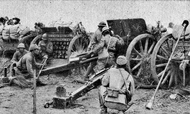 揭秘抗战时期侵华日军师团编制,中国步兵师与