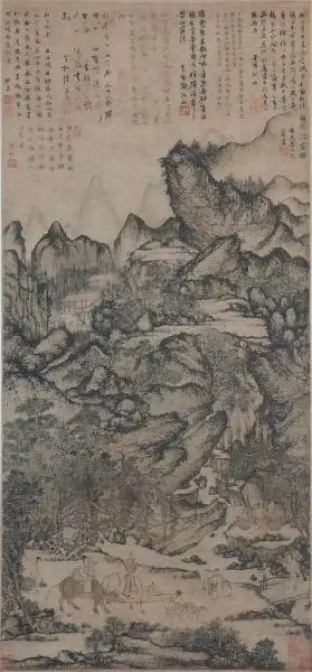 中国古画拍卖史上最贵的国画卖了4个亿,