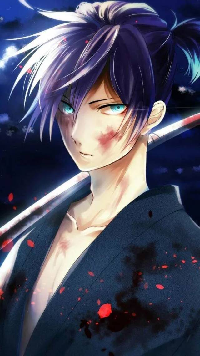 愿你我不失此缘|《野良神》夜斗帅气动漫男头壁纸